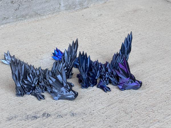 Lnz Custom Design Crystal Wing Baby Dragon