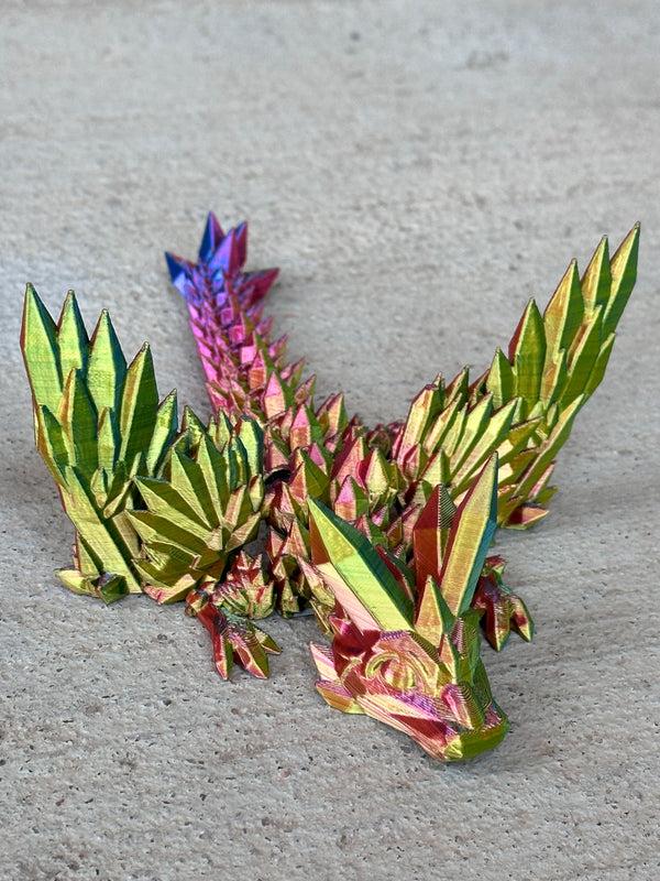 Lnz Custom Design Crystal Wing Baby Dragon