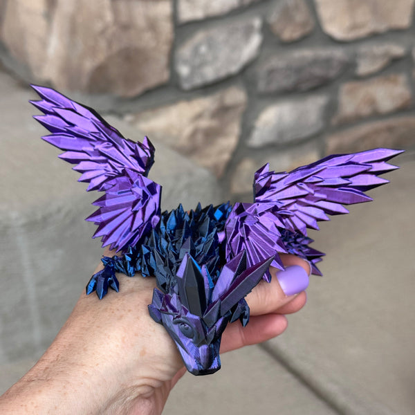 lnz custom design Crystal Wing Baby Dragon