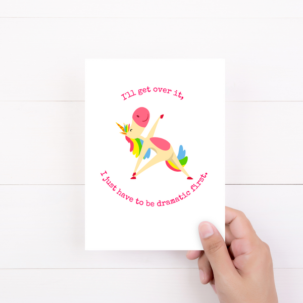 lnz custom design Dramatic First - Unicorn