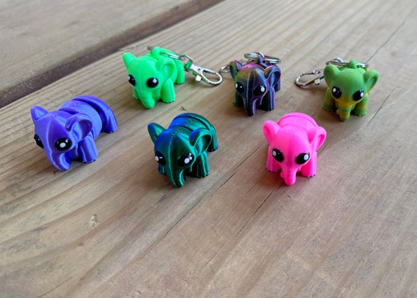 Lnz Custom Design Elephant Keychain & Toy