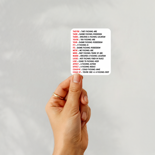 lnz custom design Fucking Grammar