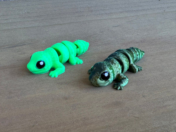 Lnz Custom Design Gecko Keychain & Toy