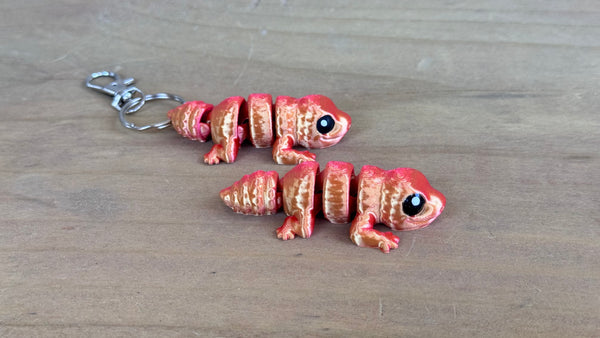 Lnz Custom Design Gecko Keychain & Toy