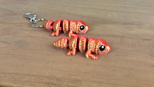 lnz custom design Gecko Keychain & Toy
