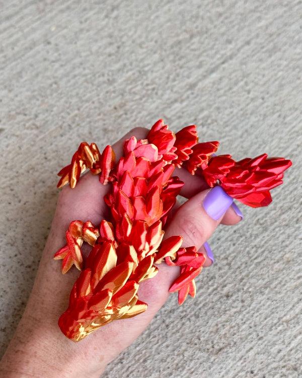 Lnz Custom Design Gemstone Baby Dragon