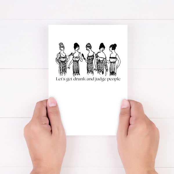 lnz custom design Get Drunk and Judge