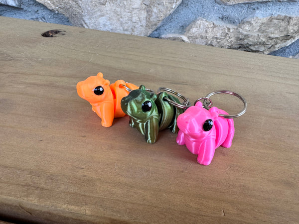Lnz Custom Design Hippopotamus Keychain & Toy
