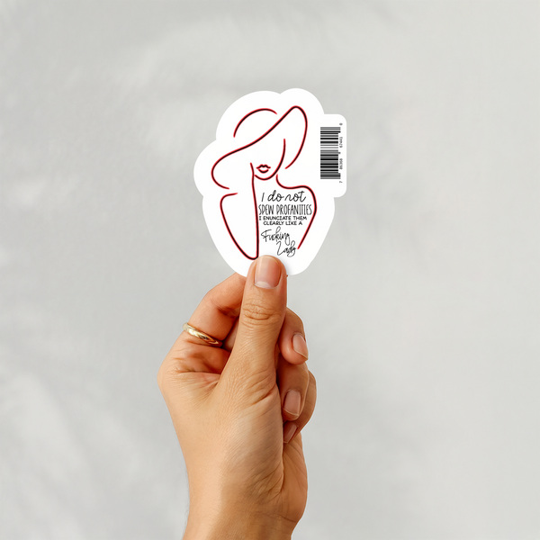 Lnz Custom Design I Do Not Spew Profanities