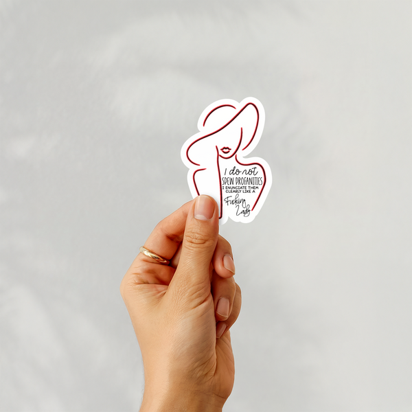 lnz custom design I do not spew profanities