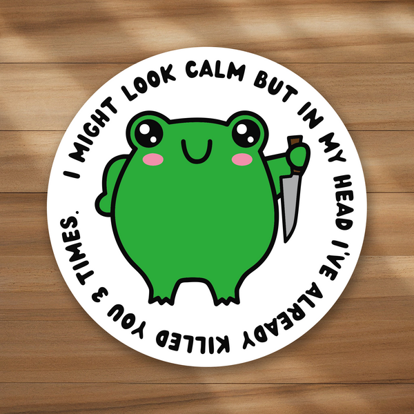 Lnz Custom Design I Might Look Calm