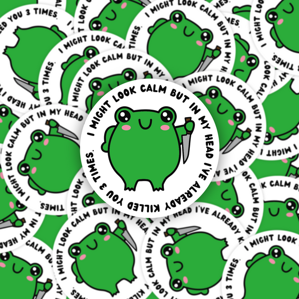 Lnz Custom Design Mini Size - I Might Look Calm