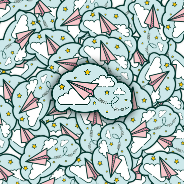 Lnz Custom Design Mini Size - Kindly Fuck Off