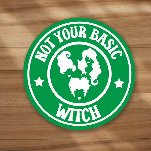 lnz custom design Mini Size - Not your Basic Witch