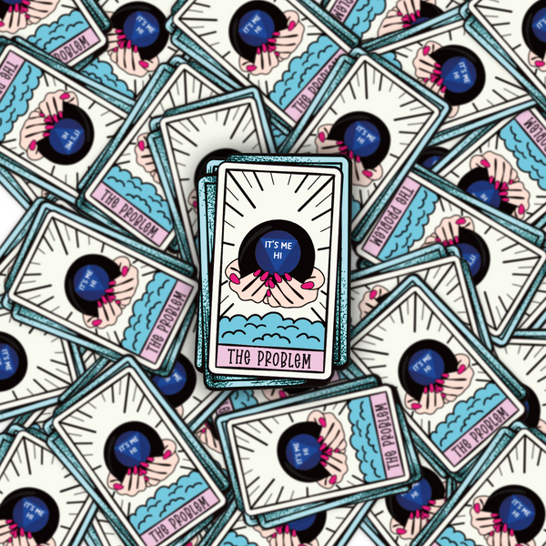 Lnz Custom Design Mini Size - The Problem. It's Me Hi