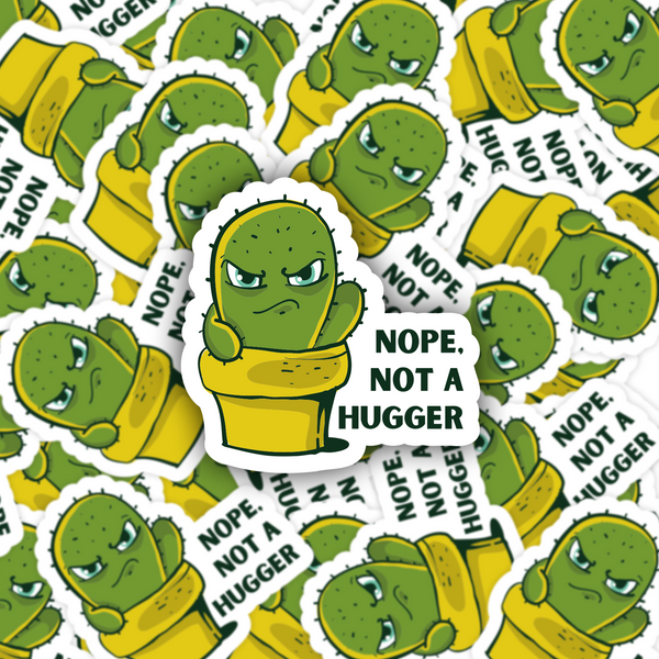 Lnz Custom Design Nope Not A Hugger