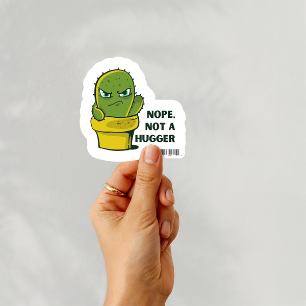 Lnz Custom Design Nope Not A Hugger