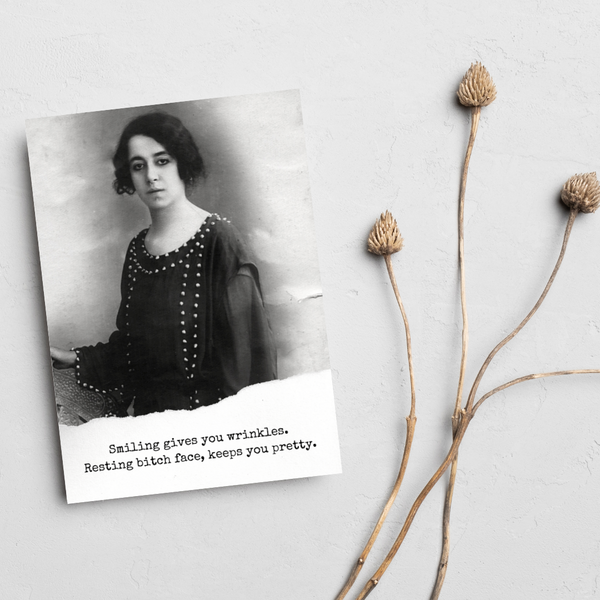 lnz custom design Resting Bitch Face