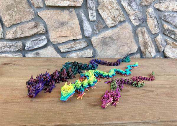 Lnz Custom Design Rose Dragon