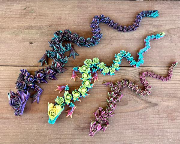 lnz custom design Rose Dragon