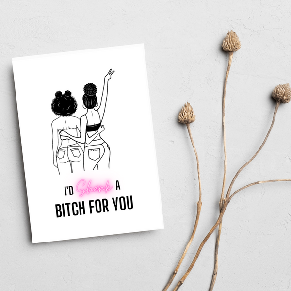 lnz custom design Shank A Bitch - Ponytails