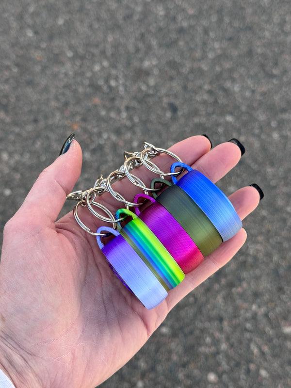 Lnz Custom Design Spinning Fidget Keychain