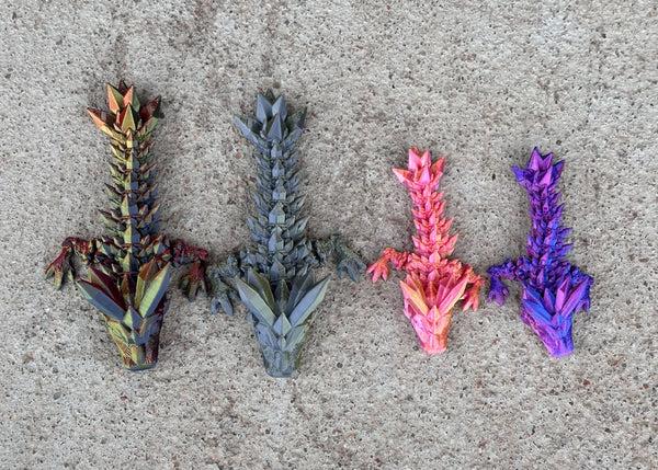 Lnz Custom Design Tadpole Crystal Dragon