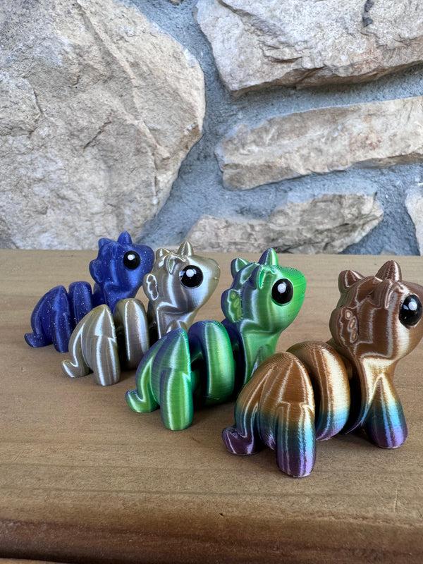 Lnz Custom Design Unicorn Keychain & Toy