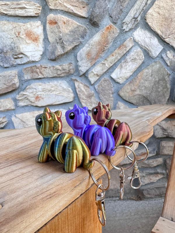 Lnz Custom Design Unicorn Keychain & Toy