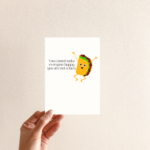 lnz custom design You're Not A Taco