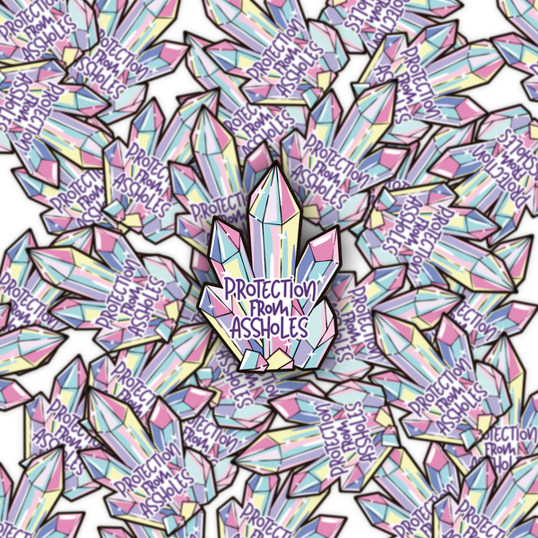 Lnz Custom Design Mini Size - Protection From Assholes