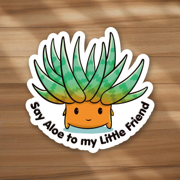 lnz custom design Mini Size - Say Aloe to my Little Friend