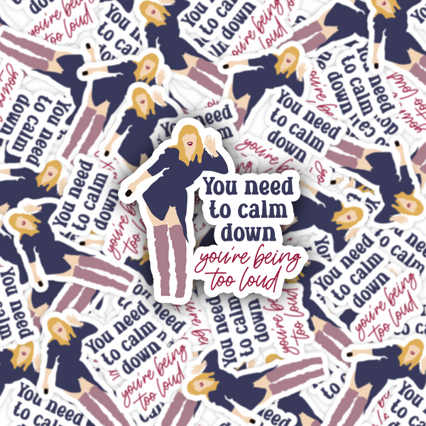 Lnz Custom Design Mini Size - You Need To Cam Down You're Being Too Loud