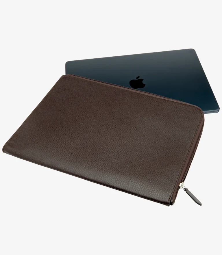 Loake Gresham Laptop Cover Brown Grain Calf Leather