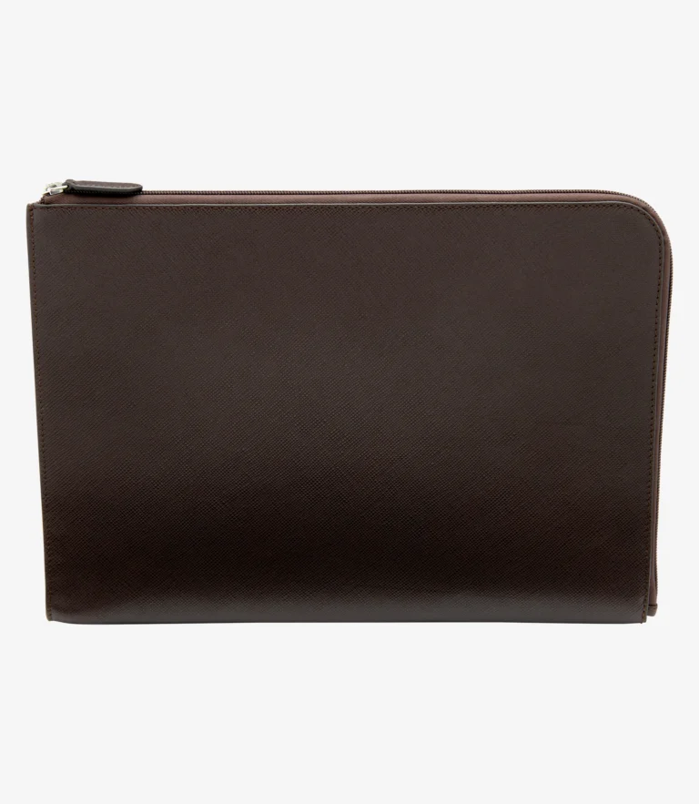 Loake Gresham Laptop Cover Brown Grain Calf Leather
