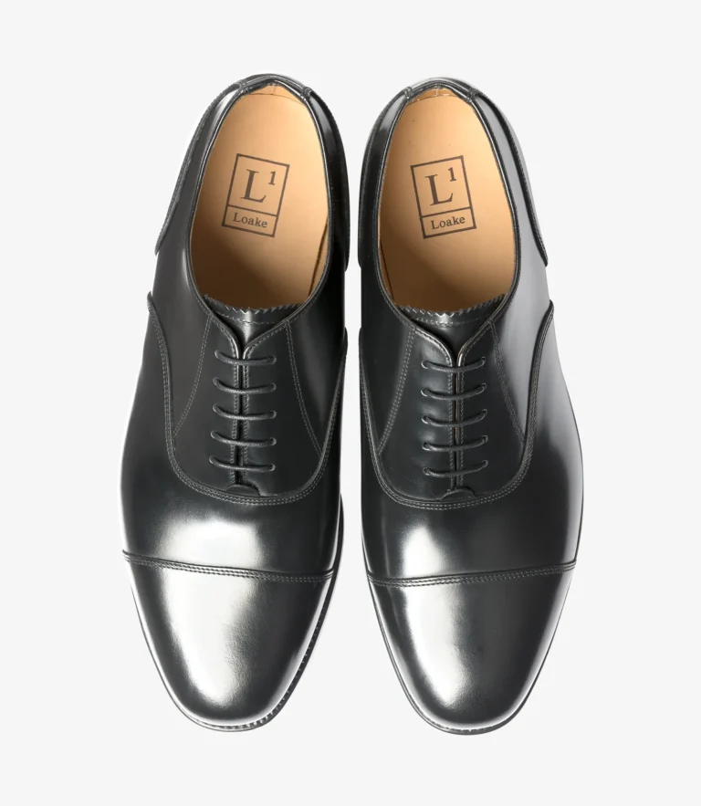Loake 200 Black Calf Leather