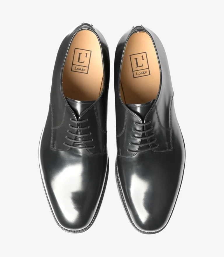 Loake 205 Black Polished