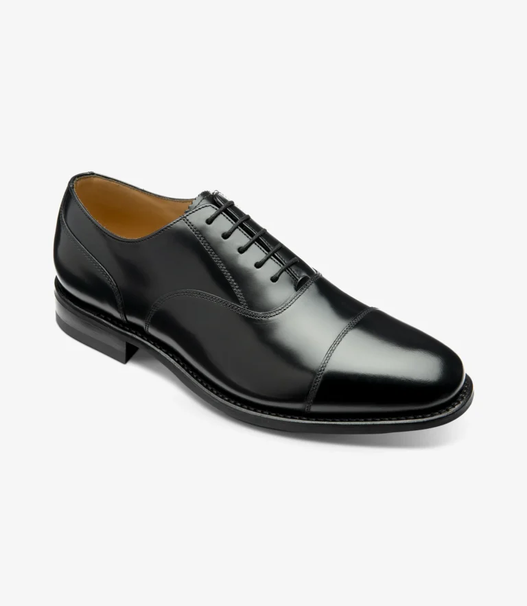 Loake 300 Black Polished