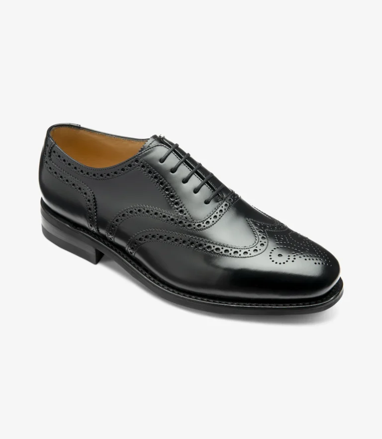 Loake 302 Black Polished