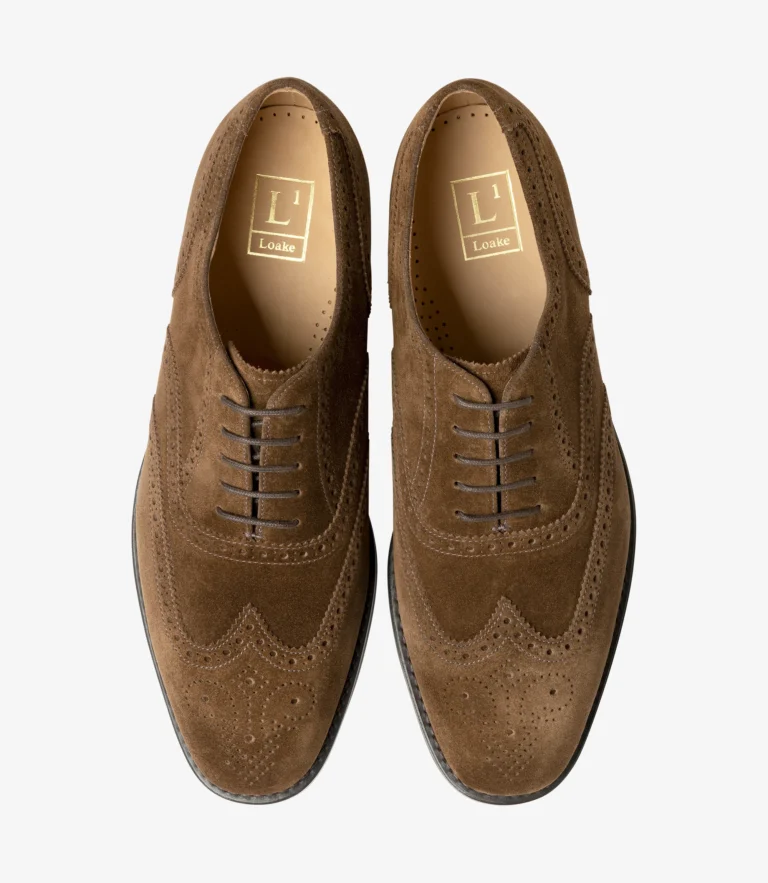 Loake 302 Brown Suede