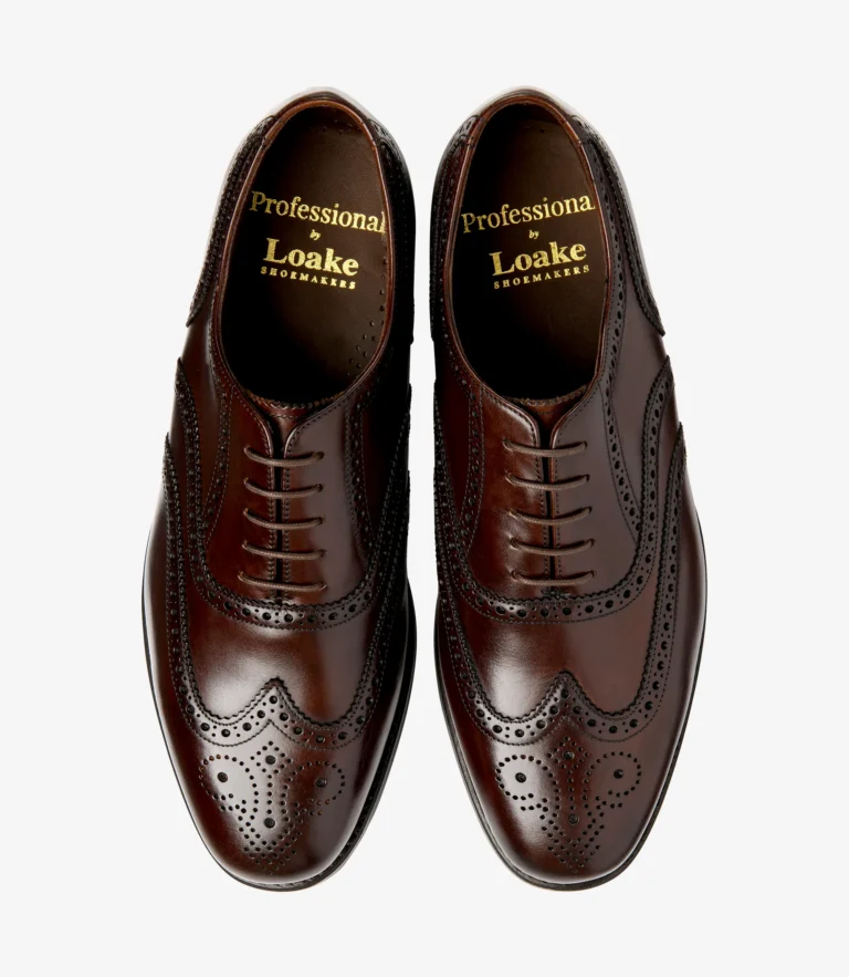 Loake 302 Dark Brown Waxy Leather