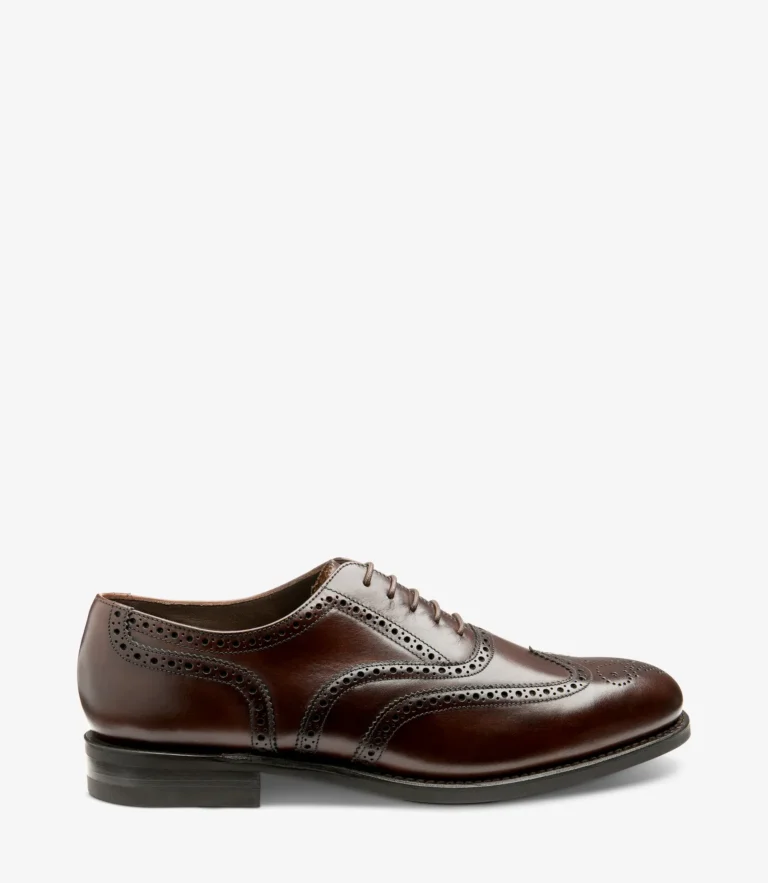 loake 302 Dark Brown Waxy Leather