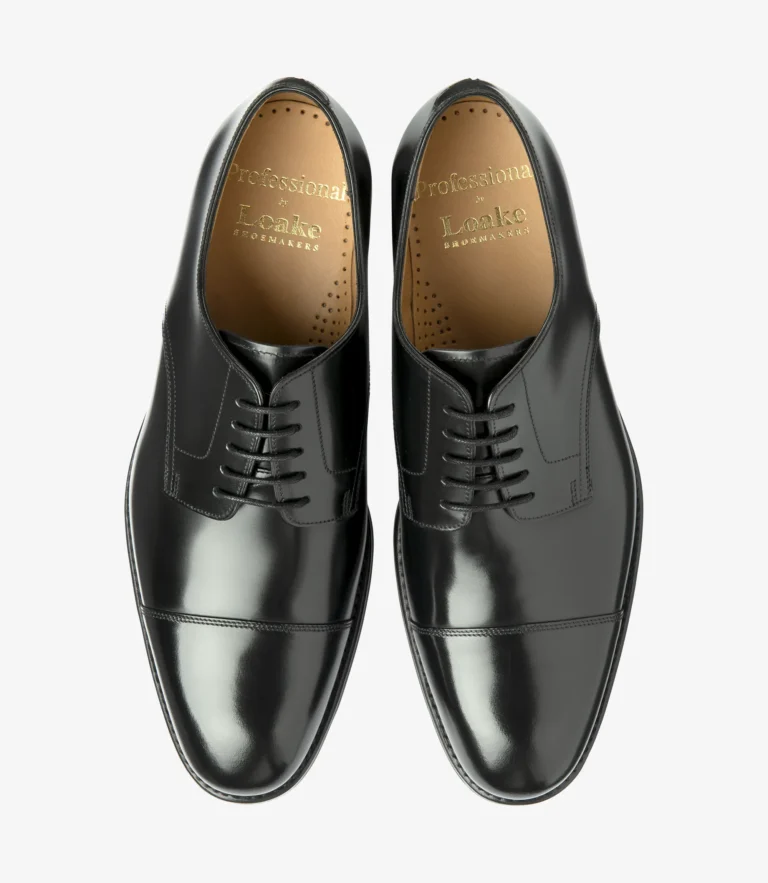 Loake 305 Black Calf Leather