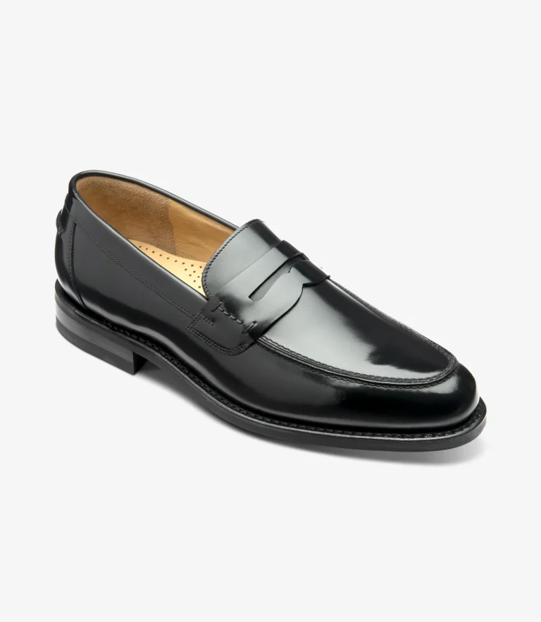 Loake 356 Black Polished