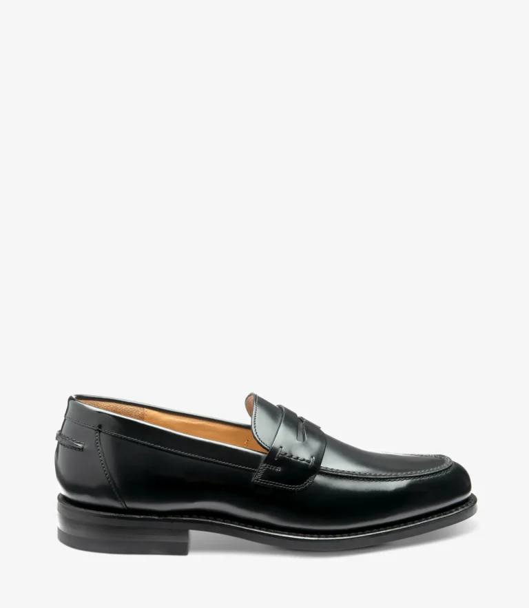loake 356 Black Polished