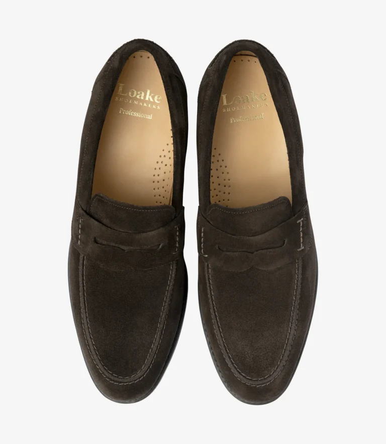 Loake 356 Dark Brown Suede