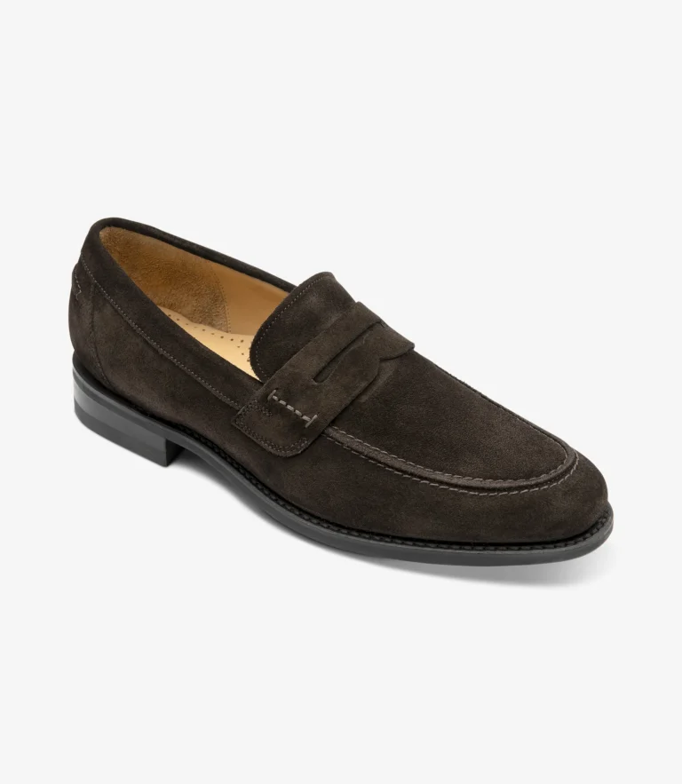 Loake 356 Dark Brown Suede