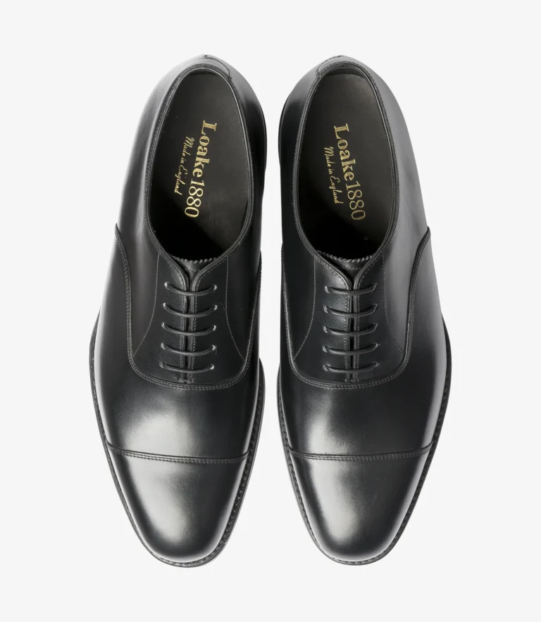 Loake Aldwych Black Calf Leather