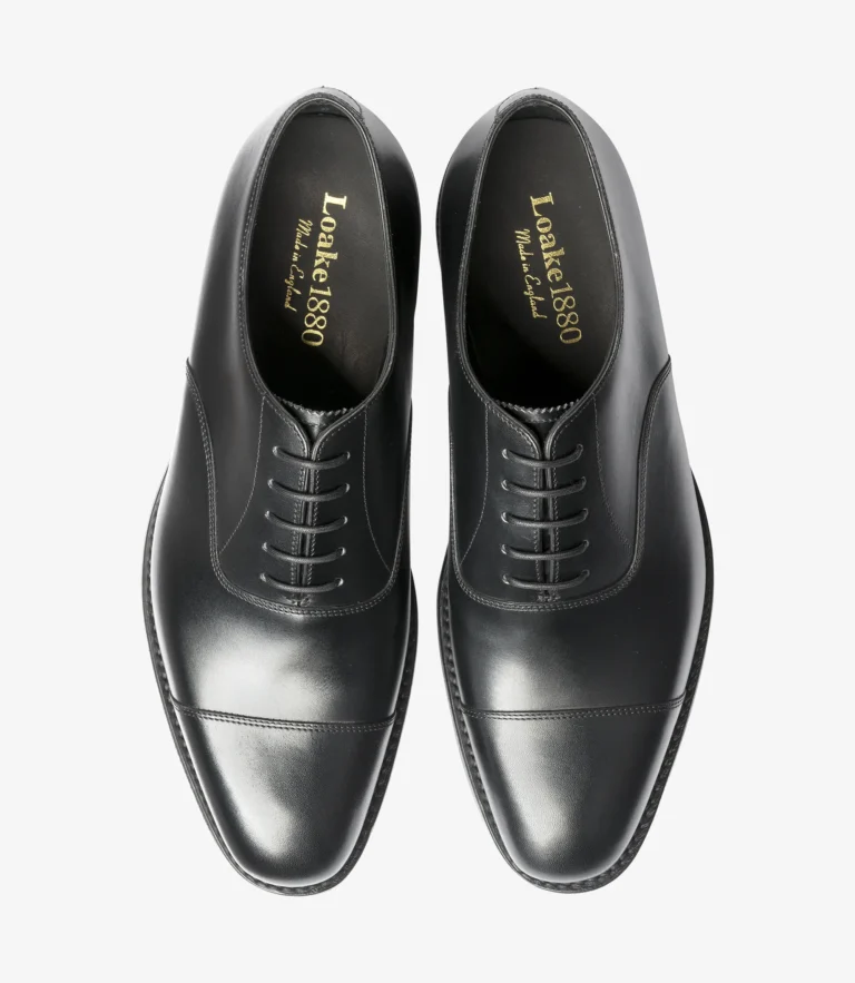 Loake Aldwych Black Calf Leather