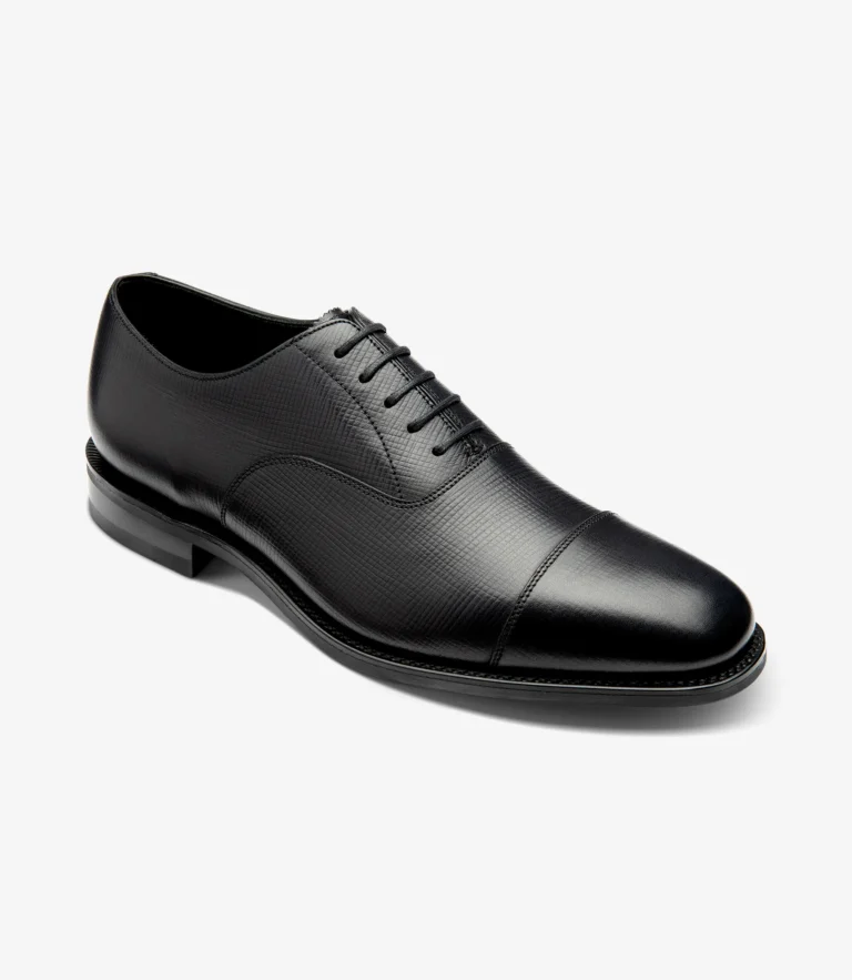 Loake Aldwych Black Grain Calf Leather